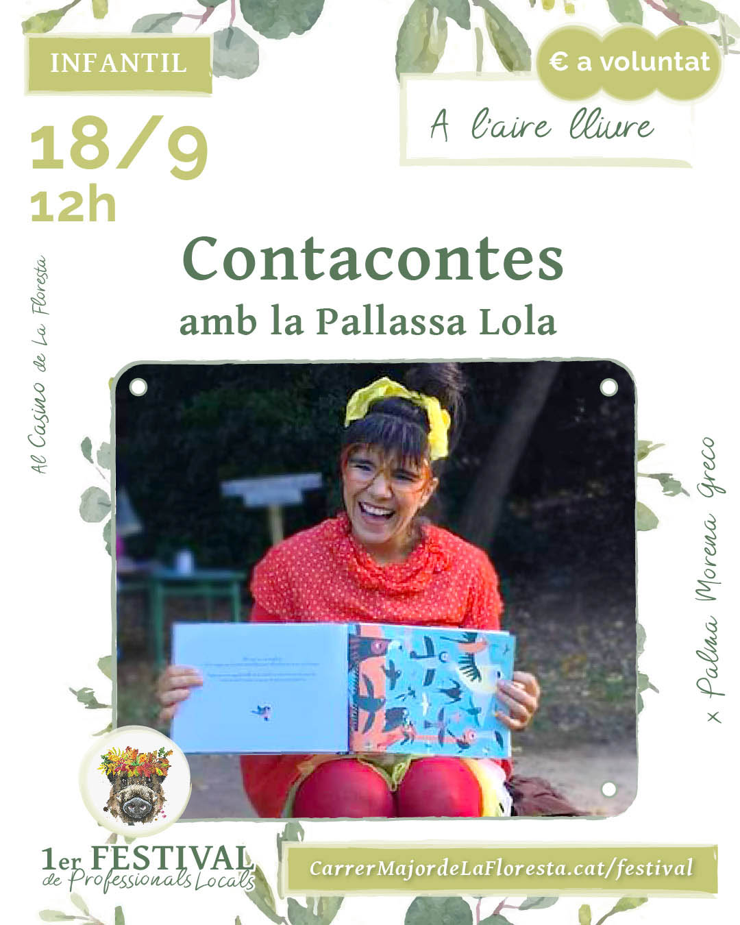 Cuenta cuentos con La Pallassa Lola